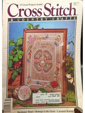 Better Homes & Gardens Cross Stitch & Country Crafts Magazine September/October